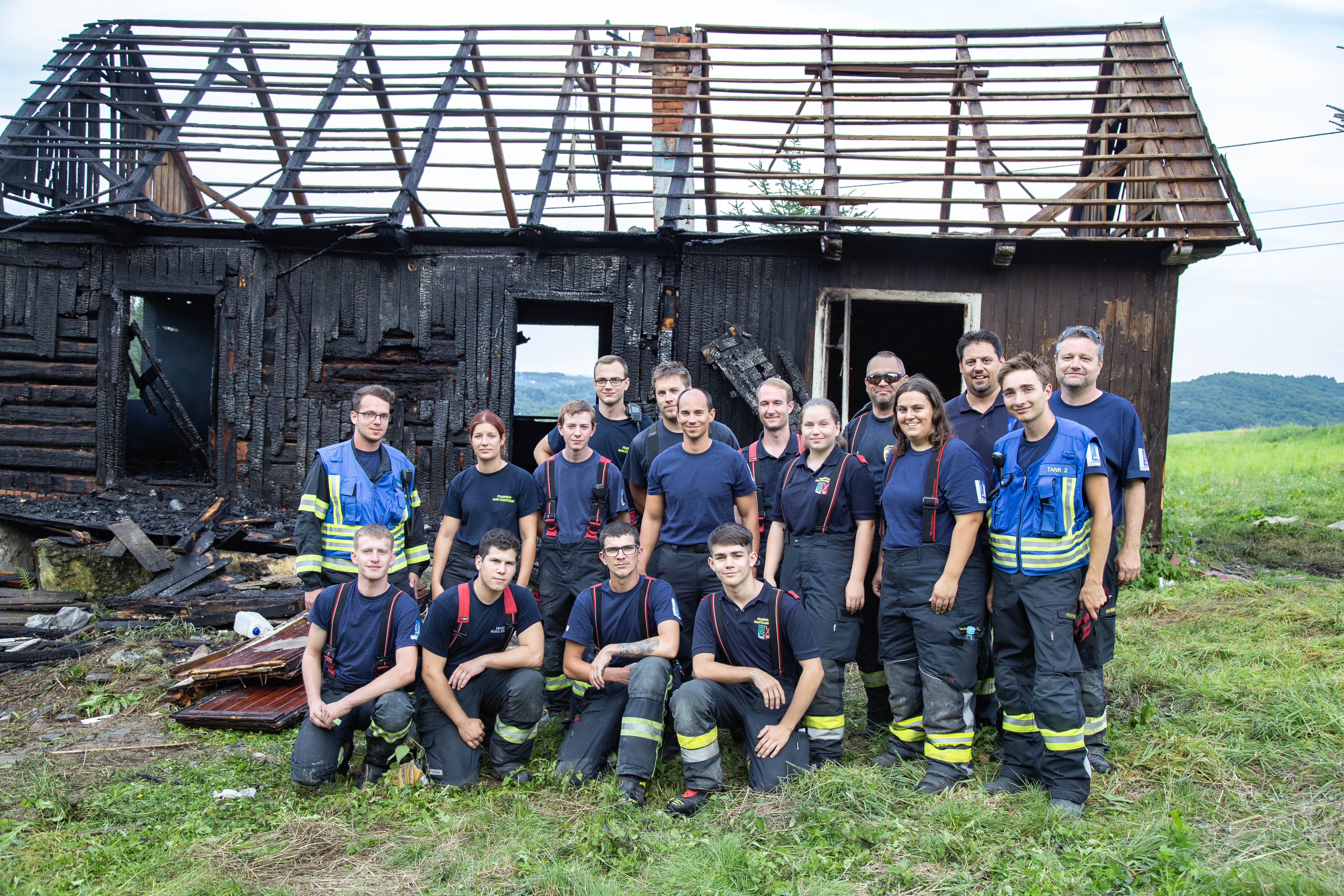 Freiwillige Feuerwehr Krems/Donau - Praxisübung Menschenrettung